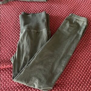 FP Movement by Free People Olive Leggings and Top set